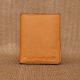 Handmade Peach Wallet Leather Lovely Posh Elegant
